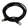 Патч-корд 0.5м UTP cat.6, CCA, 24AWG, black GEAR (GPC-UTPC6CCARJ45-0.5B)