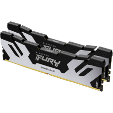 Модуль памяти для компьютера DDR5 48GB (2x24GB) 8000 MHz Renegade Black/Silver Kingston Fury (ex.HyperX) (KF580C38RSK2-48)