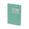 Книга записная Axent A5 Motivation Stay Focused 80 листов, клетка (8700-15-A)