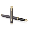 Ручка пір'яна Waterman HEMISPHERE Metallic Lava Black GT  FP F (12 090)