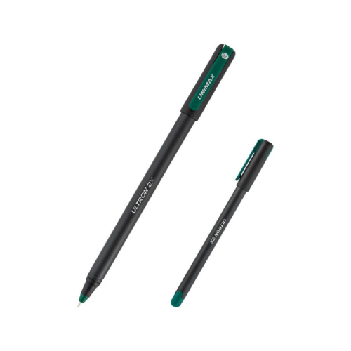 Ручка кулькова Unimax Ultron 2X 0.7 мм Зелена (UX-146-04)