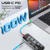 Концентратор Promate USB Hub 11 ports transhub-pro (transhub-pro)