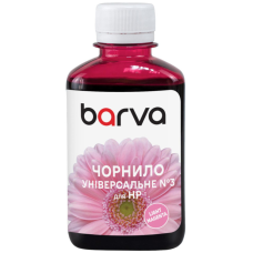 Чернила Barva HP universal 3 180ml LMagenta, water-soluble (HU3-970)