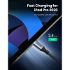 Дата кабель USB-C to USB-C 3.0m 5A 100W US316 Black Ugreen (90120)