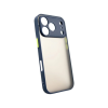 Чохол до мобільного телефона Dengos Matte iPhone 17 Pro Blue (DG-TPU-MATT-171)