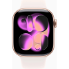Смарт-годинник Apple Watch Series 11 GPS 42mm Rose Gold Aluminium Case with Light Blush Sport Band - S/M (MEU04RK/A)