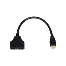 Перехідник HDMI M to 2 HDMI F 10 cm Atcom (10901)