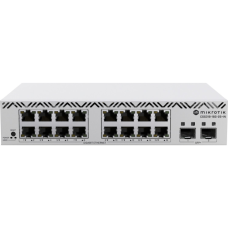 Комутатор мережевий Mikrotik CSS318-16G-2S+IN