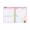 Тижневик Kite дитячий на спіралі Garfield, тверда обкладинка (GF25-438)