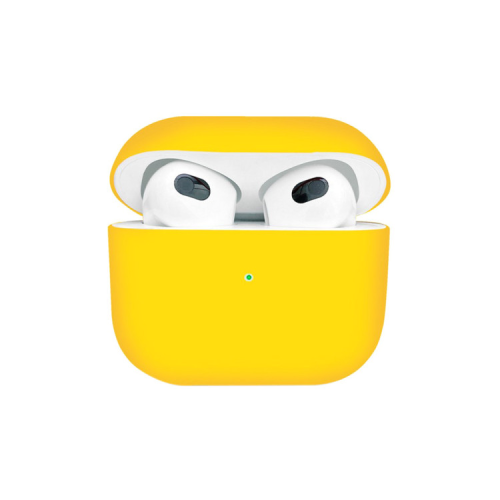 Чохол для навушників BeCover Silicon для Apple AirPods (3nd Gen) Yellow (707233)
