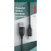 Дата кабель USB-C to Lightning 1.0m 27W braided XO (NBQ236A_Black)