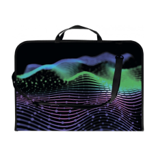 Папка - портфель Maxi А3 пластиковий на блискавці (MX30003-05)