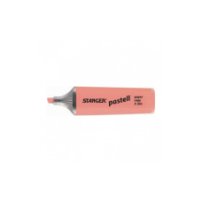 Маркер Stanger текстовий, 1-5мм, пастель, червоний 10 шт (MARKER-TXT-STPASTR10)