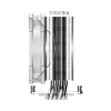 Кулер для процессора ID-Cooling SE-224-XTS ARGB WHITE