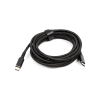 Дата кабель USB-C to USB-C 3.0m PD60W black San Guan (CA914104)