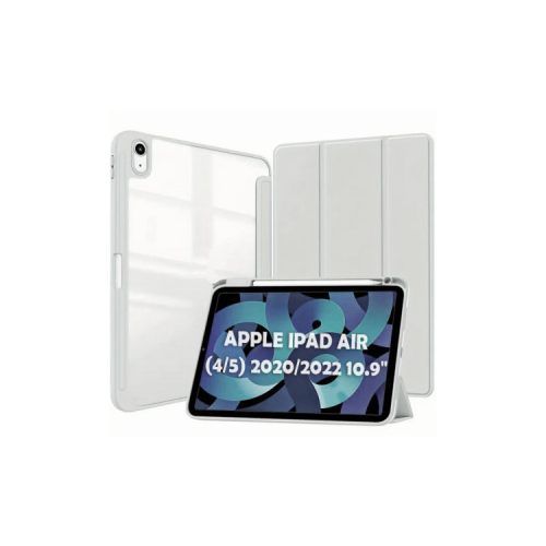 Чохол до планшета BeCover Soft Edge TPU Apple Pencil Apple iPad Air (4/5) 2020/2022 10.9" Gray (711699)