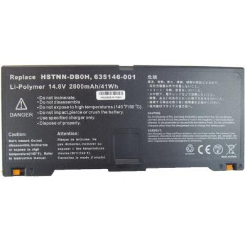 Акумулятор до ноутбука AlSoft HP ProBook 5330m HSTNN-DB0H 2800mAh 4cell 14.4V Li-ion (A41784)