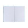 Книга записна Axent Lines А4, 96 аркушів, клітинка, зелена (8422-582-A)