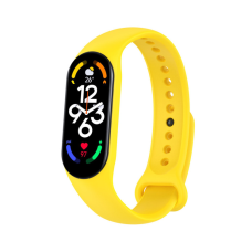 Ремінець до фітнес браслета BeCover Silicone для Xiaomi Mi Smart Band 7 Yellow (707487)