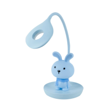 Настольная лампа Kite Bunny LED с аккумулятором, голубая (K24-492-1-3)