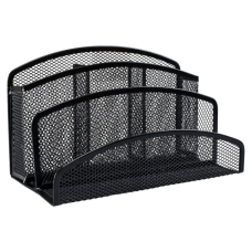 Настільний набір H-Tone металевий, 22,2 х 12 х 10,8 см, чорний (JJ41213)