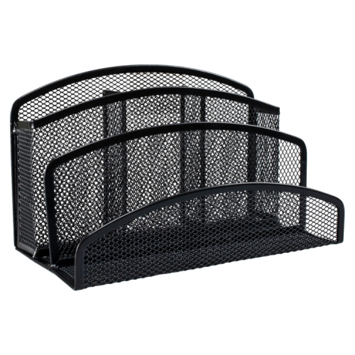 Настільний набір H-Tone металевий, 22,2 х 12 х 10,8 см, чорний (JJ41213)