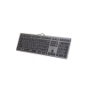 Клавіатура A4Tech FX60 USB Grey White backlit
