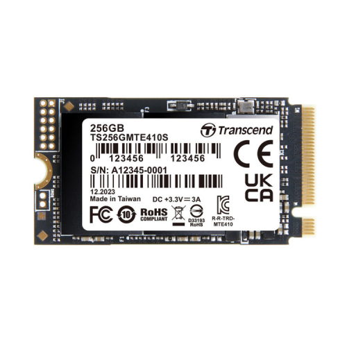 Накопичувач SSD M.2 2242 256GB Transcend (TS256GMTE410S)