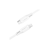 Дата кабель USB-C to Lightning 1.2m 3.0A TPE C3-01 White Acefast (6974316280811)