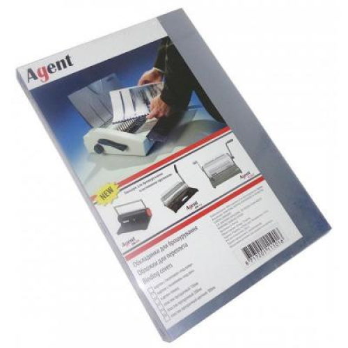 Обложка для переплета Agent пласт. А4 150 мкн (100 шт.) прозорі (1510182)