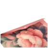Папка - конверт Buromax А4 на кнопці, PEONY ARABESKI, напівпрозора, рожева (BM.3943-10)