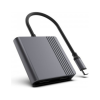 Перехідник USB-C M to HDMI F + DisplayPort F 4K60Hz Cablexpert (A-CM-HDMIFDPF-01)