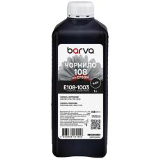 Чорнило Barva Epson 108 1 л, black special (E108-1003)