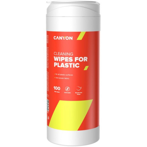 Салфетки Canyon Plastic Cleaning Wipes, 100 wipes (CNE-CCL12)