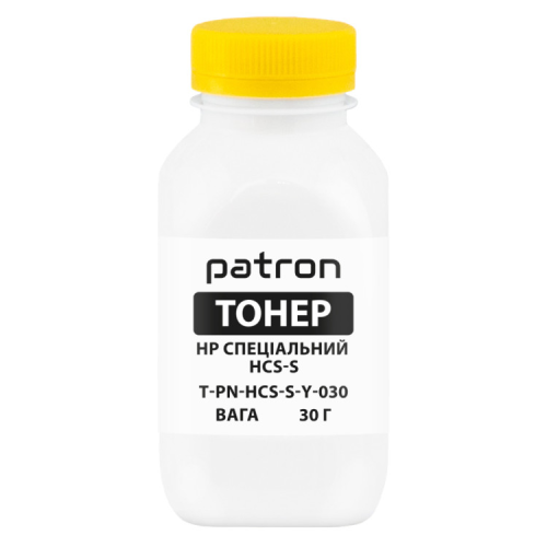 Тонер HP CLJ Pro 4203/4303/Canon 069/MF1333C, Special 30g, Yellow Patron (PN-HCS-S-Y-030)