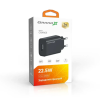 Зарядний пристрій Grand-X Quick Charge QС3.0 3.6V-6.5V 3A, 6.5V-9V 2A, 9V-12V 1.5A USB (CH-550B)