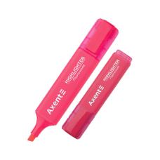 Маркер Axent Highlighter 2537-A, 1-5 мм клиноп. рожевий (2537-10-A)