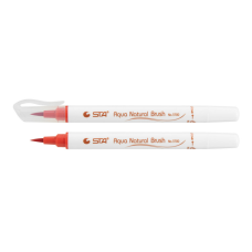 Художній маркер STA пензлик акварельний AQUA NATURAL BRUSH 3700, глибокий червоний (STA3700-14)
