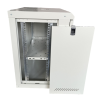 Шафа настінна GEAR 12U 19" 600x600x600 мм, + полка 19", grey (GWMSN-12U-600-600G)