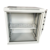 Шафа настінна GEAR 12U 19" 600x600x600 мм, + полка 19", grey (GWMSN-12U-600-600G)