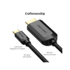 Кабель мультимедийный USB-C to HDMI M 1.5m black Vention (CGUBG)