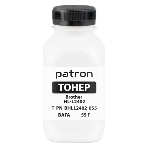 Тонер Brother HL-L2402 флакон, 55 г Patron (PN-BHLL2402-055)