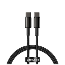 Дата кабель USB-C to USB-C 1.0m 100W black Baseus (CATWJ-01)