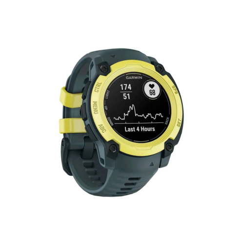 Смарт-годинник Garmin Instinct E, 40 mm, Electric Lime Bezel w/ Twilight Band, GPS смарт-годинник (010-02932-01)