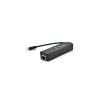Концентратор Voltronic USB-C to 3xUSB 3.0 + RJ45 1000Mbps black (YT-TCA3H3+Et-W)