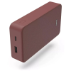 Батарея універсальна Hama 20000mAh, 15W/5V/3A, USB-C, USB-A, red (00201717)