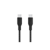 Дата кабель USB-C to USB-C 2.0m 100W black Belkin (CAB014BT2MBK)