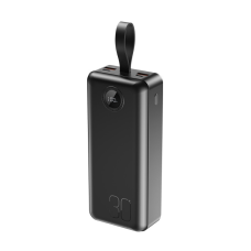 Батарея универсальная XO 30000mAh, PD/20W, QC/22.5W, with light, black (PR240_Black)