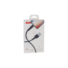 Дата кабель USB 2.0 AM to Lightning 1.0m 3A black XO (NB112-i-BK)