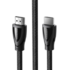 Кабель мультимедійний HDMI M to HDMI M 1.5m braided HD140 black Ugreen (80402)